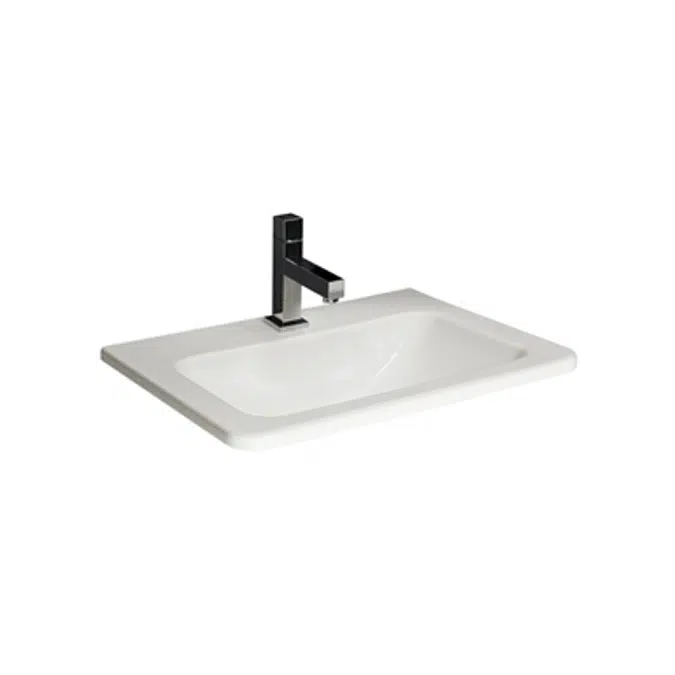 CUBITO Built-in washbasin 