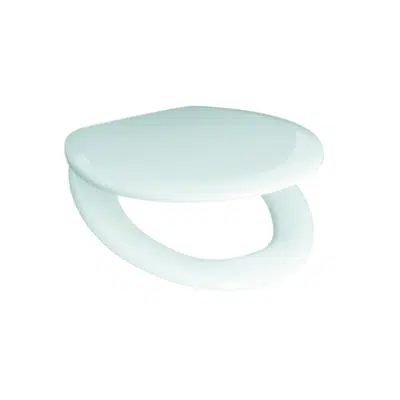 Image for ZETA Thermoplast WC seat and cover, plastic hinges 