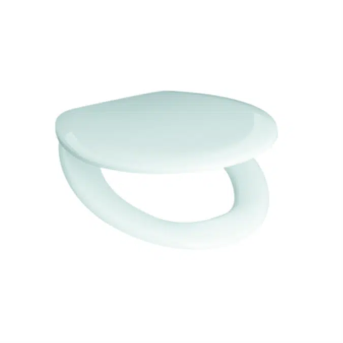 ZETA Thermoplast WC seat and cover, plastic hinges 