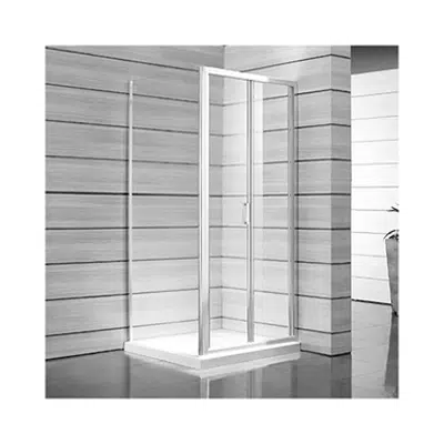 изображение для LYRA PLUS Folding shower door 90 cm