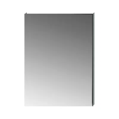 Image for CLEAR Rectangle mirror, wall fixation included, bevell 5 mm around, base 3 side AL frame 