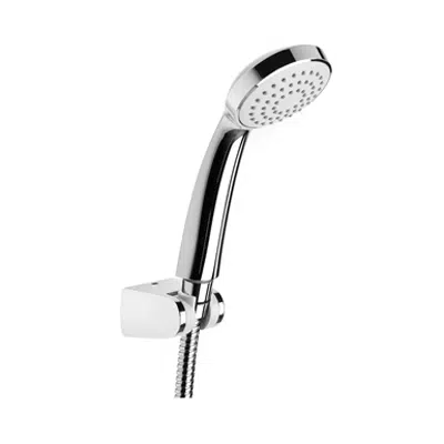 Image pour RIO Shower set (Ø 100, hand shower, chromed shower hose, shower holder)