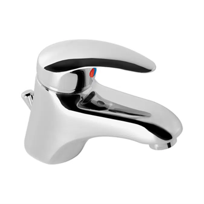 LYRA Washbasin faucet, no outlet, chromed