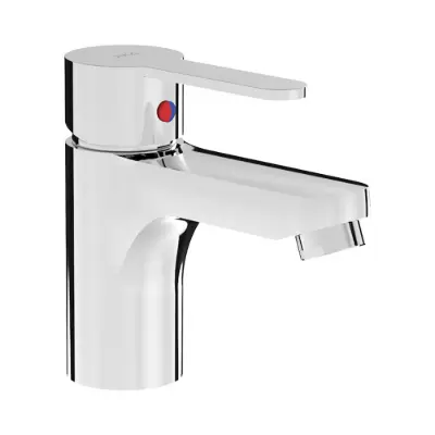 Bild für LYRA SMART Single lever basin mixer, 107 mm fixed spout, without waste, flow rate 5 l/min, chrome
