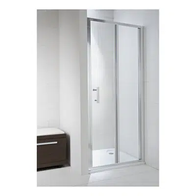 Image for CUBITO PURE Shower screen walk-in 68x90 cm, full version, for shower tray 120/130x90 cm, two side mouldings