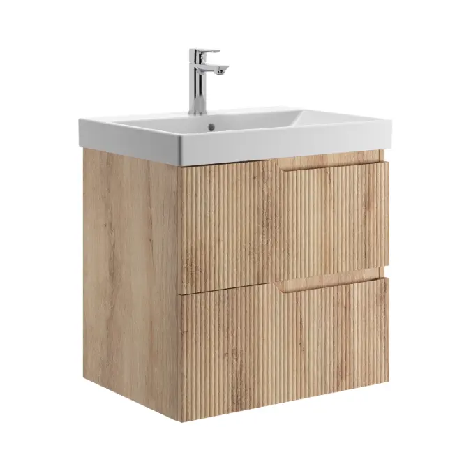 CUBITO STYLE Vanity unit for washbasin 615 mm, 2 drawers