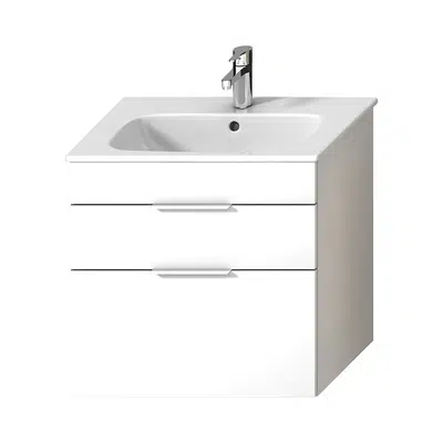 Image for DEEP BY JIKA 65cm Vanity unit with 2 drawers incl. Washbasin