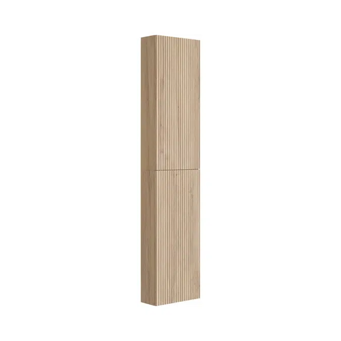 CUBITO STYLE Tall cabinet, 2 left/right doors, 5 shelves