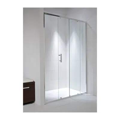 Image for CUBITO PURE Shower door, left/right, one sliding and one fixed segment, reversible