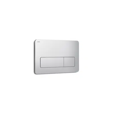 画像 MODUL PL3 push-button dual flush, chromed matte