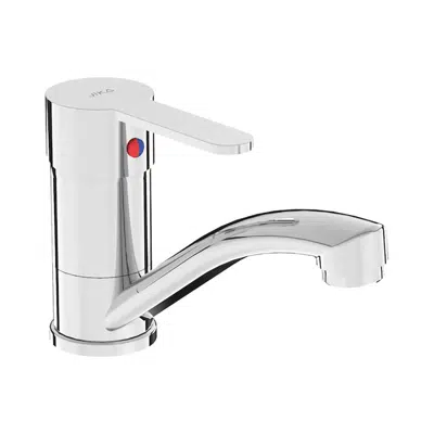 Image for LYRA SMART Single lever basin deck mounted mixer, 143 mm low swivel spout , chrome