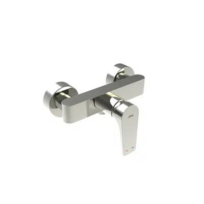 Image for CUBITO N Shower wall mted mixer w-fittings, w/o shower accessories 