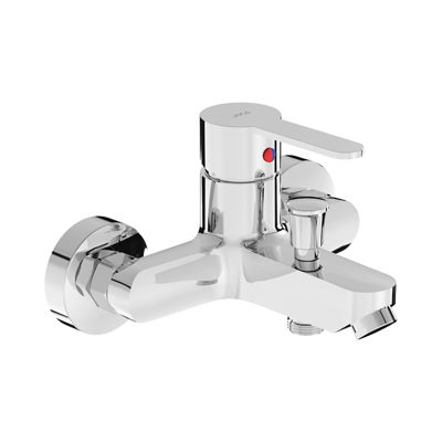 kép a termékről - LYRA SMART Single lever bath-shower wall mounted mixer, without shower set, chrome