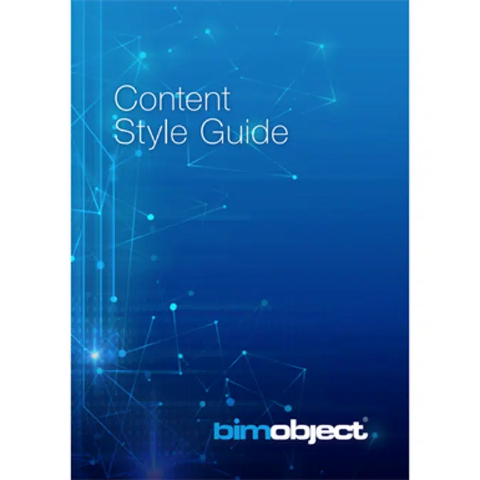 Guide Stylistique de Contenu BIMobject