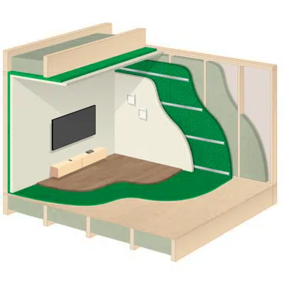 Image for SONOpanX Acoustical Floor & Structure Panel