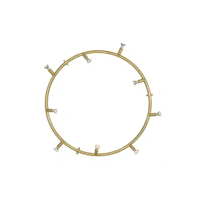 kuva kohteelle Star 9 Round Wall Lamp