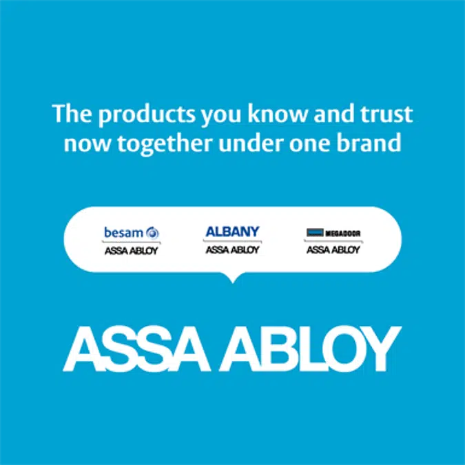 The Albany products you know and trust, now under ASSA ABLOY