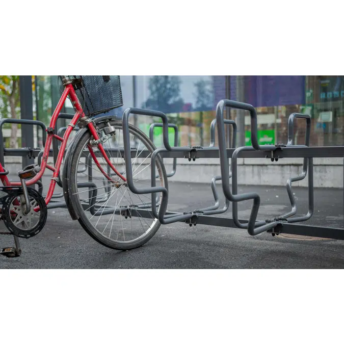 Vario 2 bicycle shelter, length starting from 2 meters