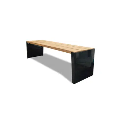 Image pour Kuru public bench, without backrest