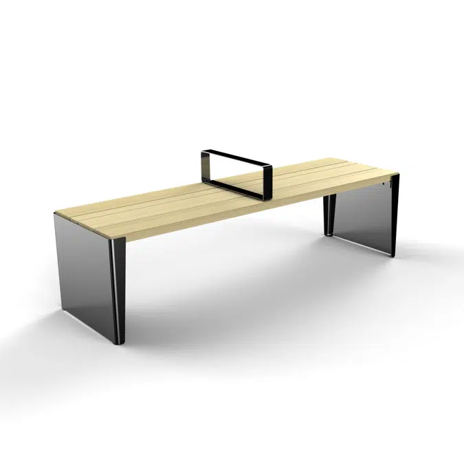 Kuru public bench, without backrest