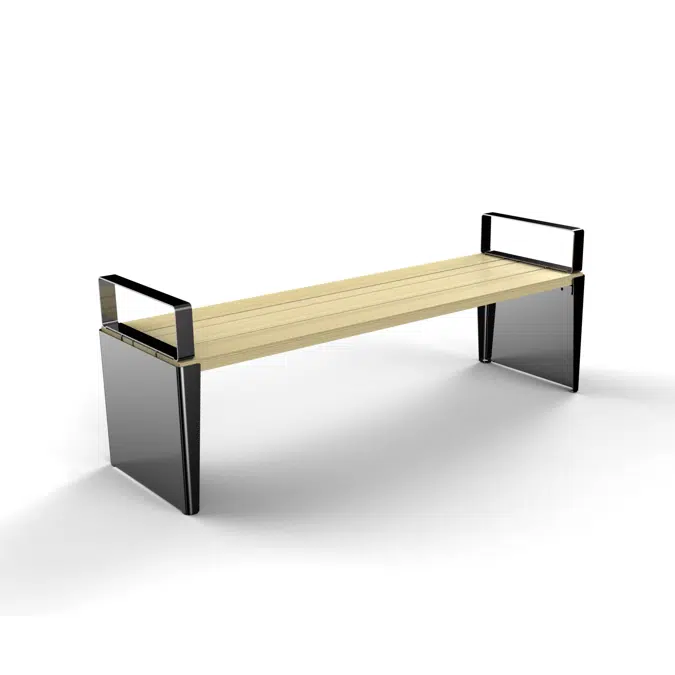 Kuru public bench, without backrest