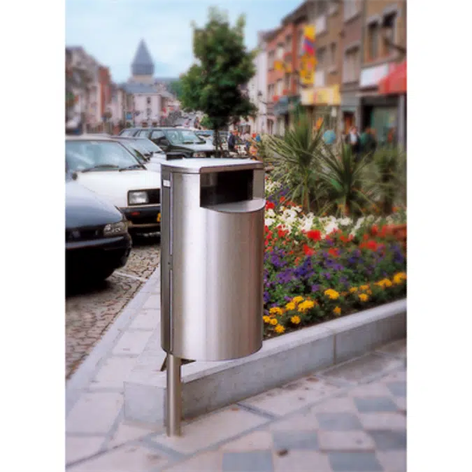 FINBIN® City® litter bin 60 l outdoor