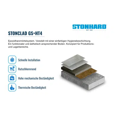 Imagem para Stonclad GS - Epoxidmörtelsystem für allgemeine Anwendungen}