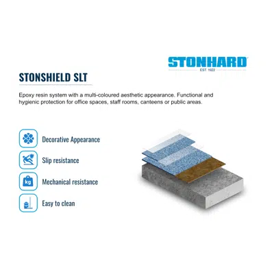 Image for Stonshield SLT - Struktureret, dekorativt epoxysystem