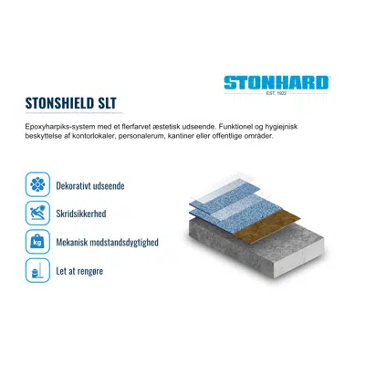 imagem para Stonshield SLT - Struktureret, dekorativt epoxysystem