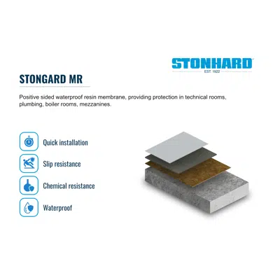 Image for Stongard MR - High performance positive side, waterproofing membrane