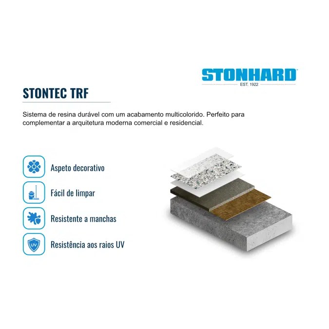 Stontec TRF - Sistema de Pavimento em Flocos de Uretano