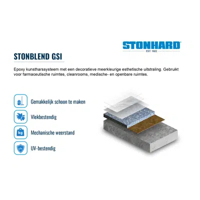 Image pour Stonblend GSI - Decoratief naadloos vloersysteem
