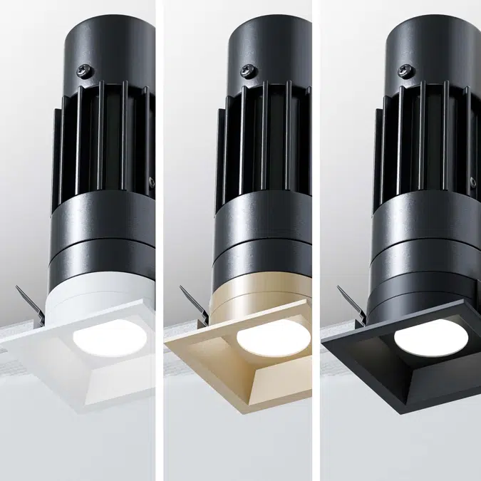 Square Recessed Micro LED Light