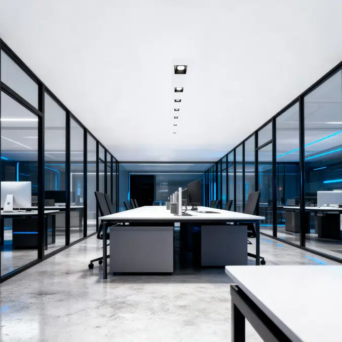 Square Recessed Micro LED Light