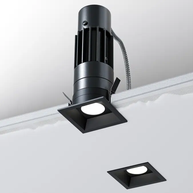 Square Recessed Micro LED Light