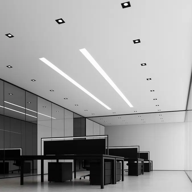 Square Recessed Micro LED Light