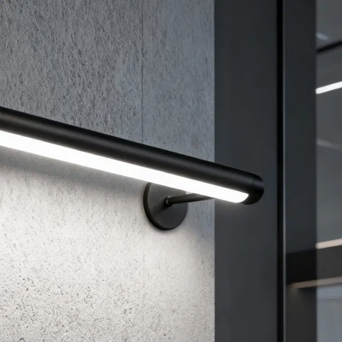 Rotatable LED Linear Tube Wall Light
