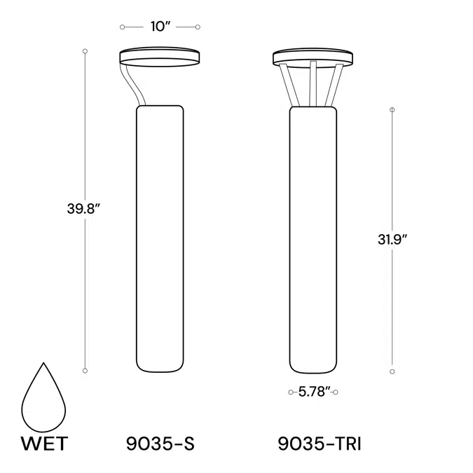 Commercial LED Bollard Light