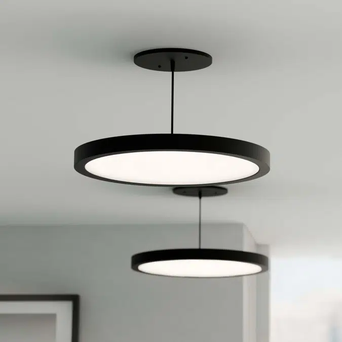 Architectural LED Disk Pendant Light