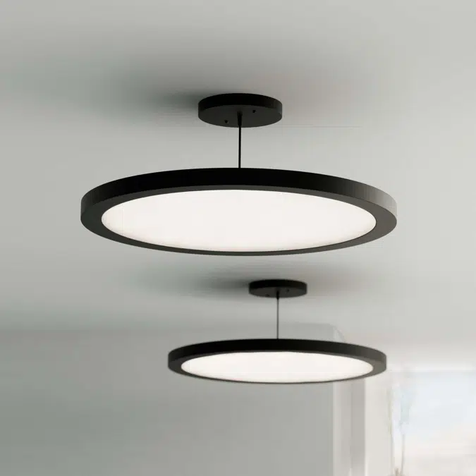 Architectural LED Disk Pendant Light
