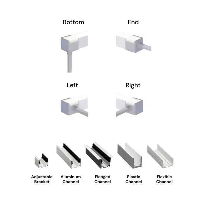 Outdoor Underwater Flexible Linear LED Strip Light