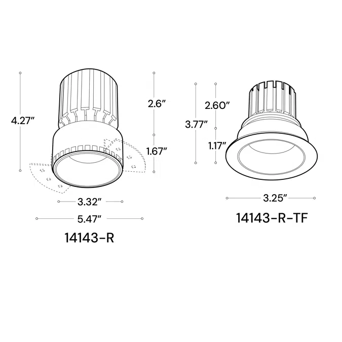 Round Recessed LED Downlight
