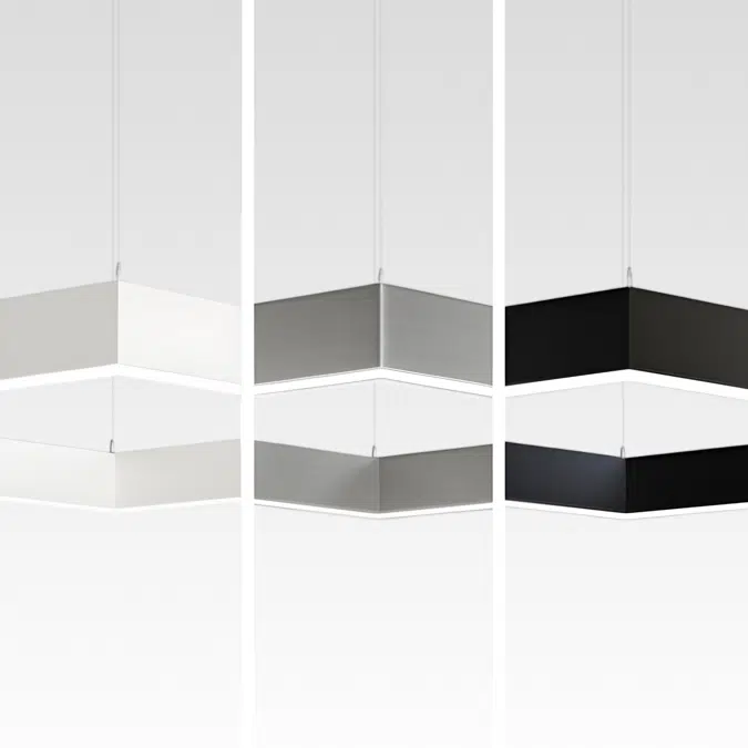 Hexagon LED Pendant Uplight and Downlight