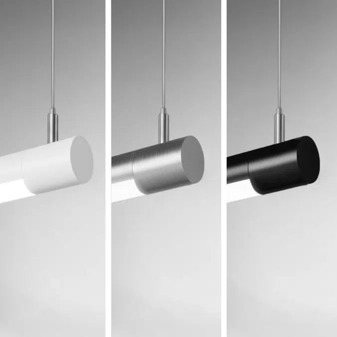 Slim Rotatable Linear LED Tube Pendant Light