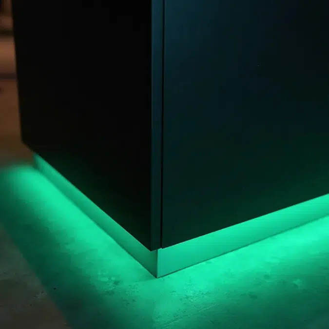 RGBW Color-Changing Toe-Kick LED Baseboard Light Strip