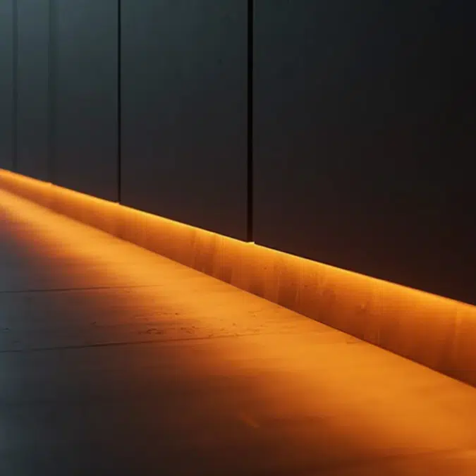 RGBW Color-Changing Toe-Kick LED Baseboard Light Strip
