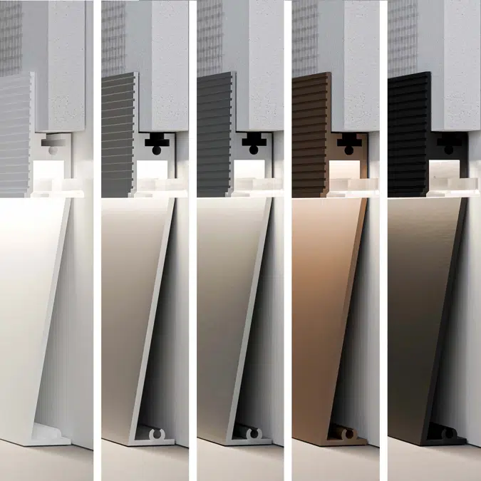 RGBW Color-Changing Toe-Kick LED Baseboard Light Strip