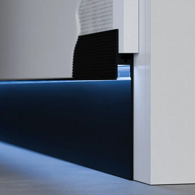 RGBW Color-Changing Toe-Kick LED Baseboard Light Strip