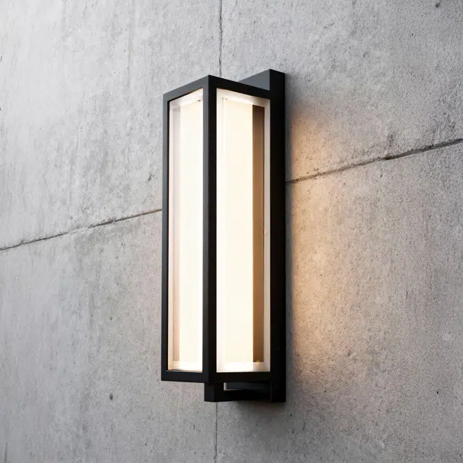 Rectangular Outdoor LED Wall Sconce