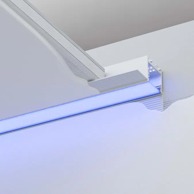 Trimless Recessed Perimeter Wall Wash LED Light